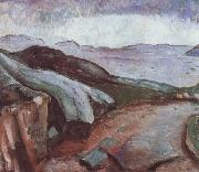 Edvard Munch Coast painting
